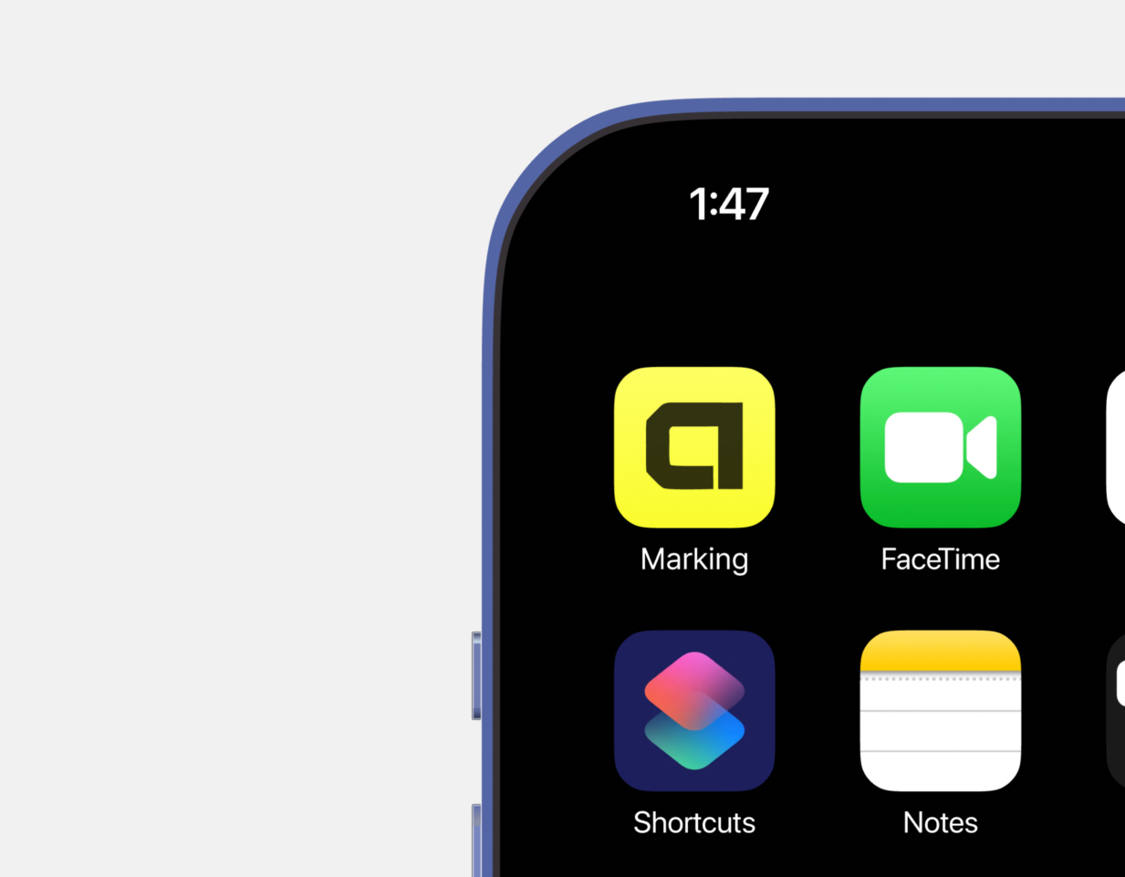 Admin app mockup